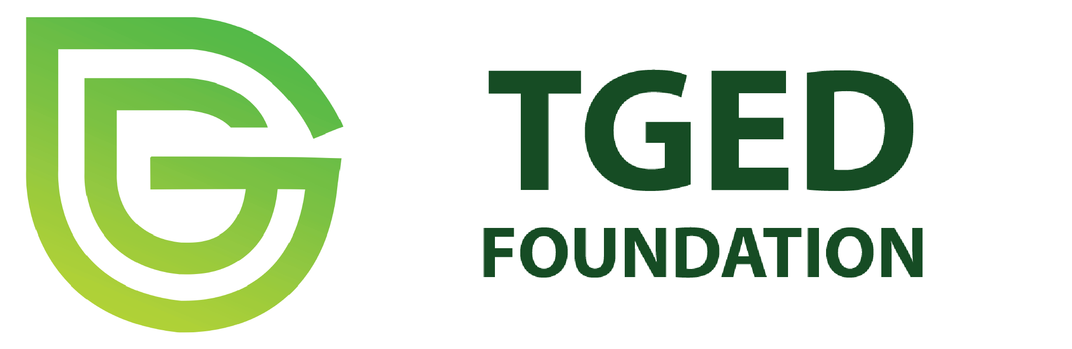 Triple Green Environmental Development Foundation (TGED Foundation) logo