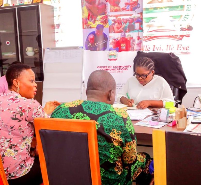 Report on Advocacy Visit to Bureau of Community Communication, Ekiti State.