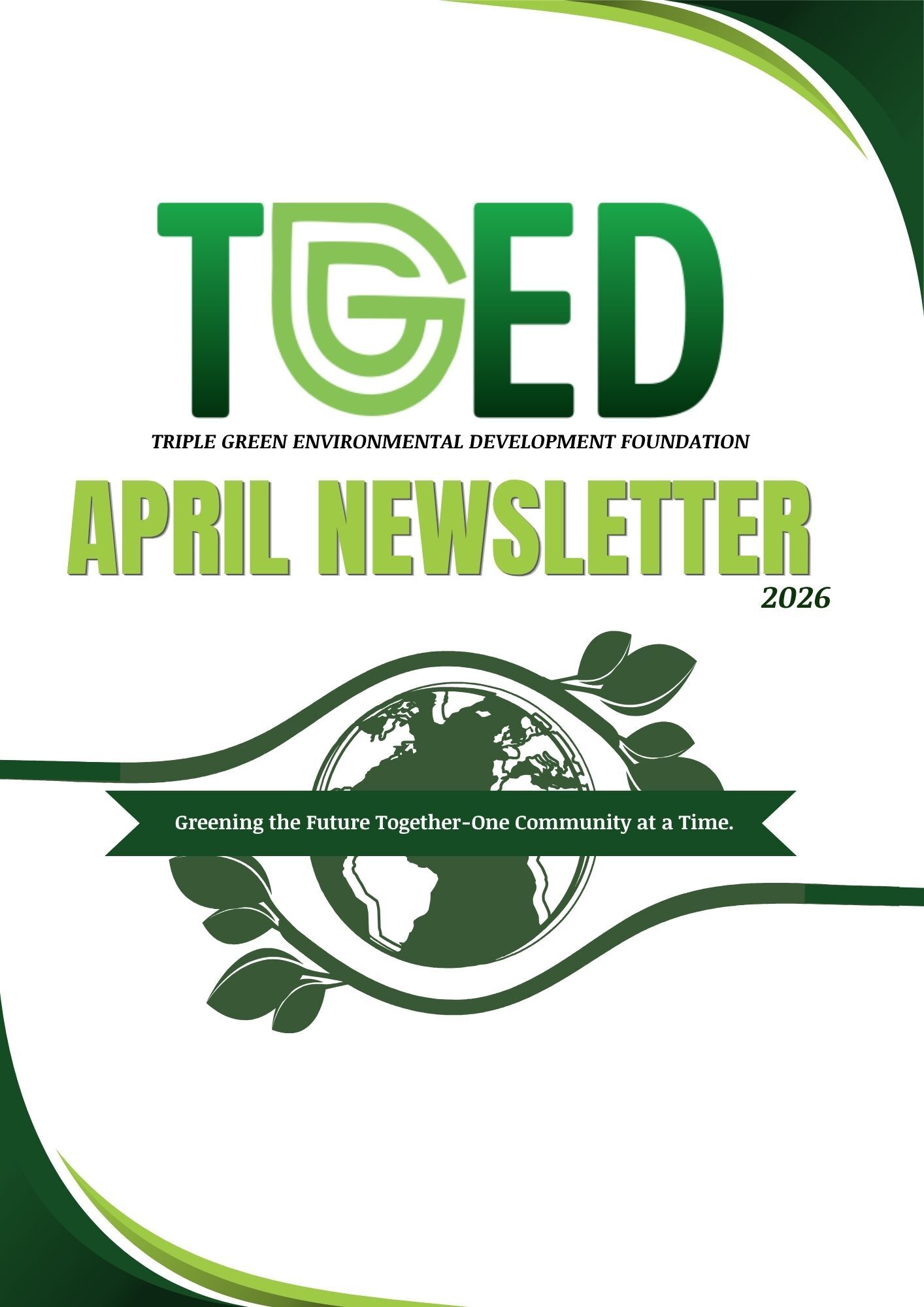 APRIL 2026 NEWSLETTER – TGED Foundation – Environmental Health ...